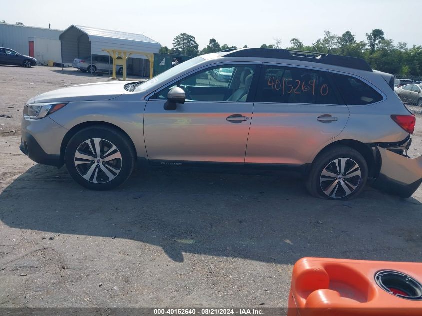 2018 Subaru Outback 2.5I Limited VIN: 4S4BSANC9J3294876 Lot: 40152640