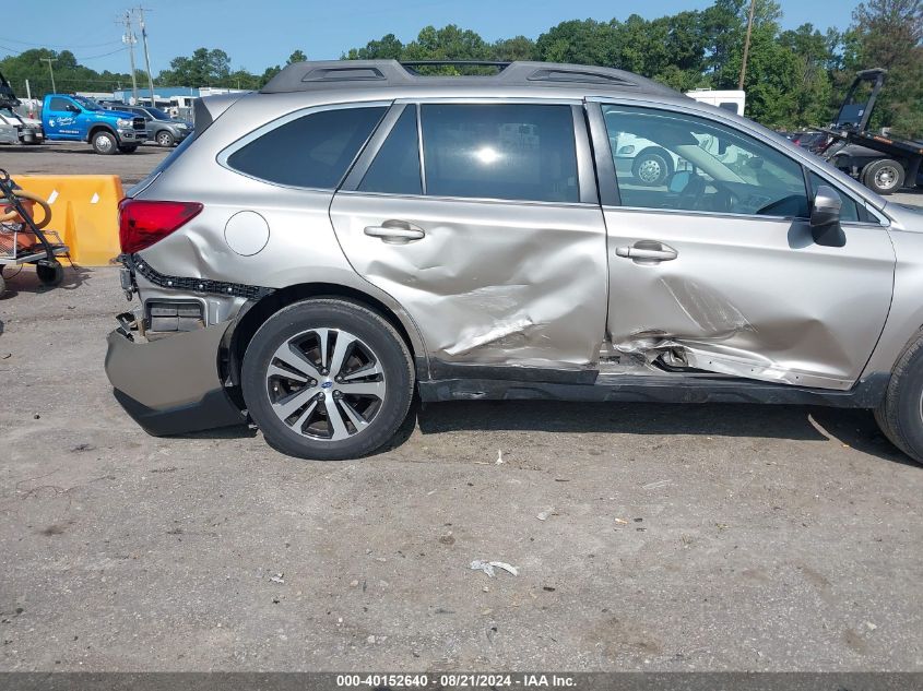 2018 Subaru Outback 2.5I Limited VIN: 4S4BSANC9J3294876 Lot: 40152640