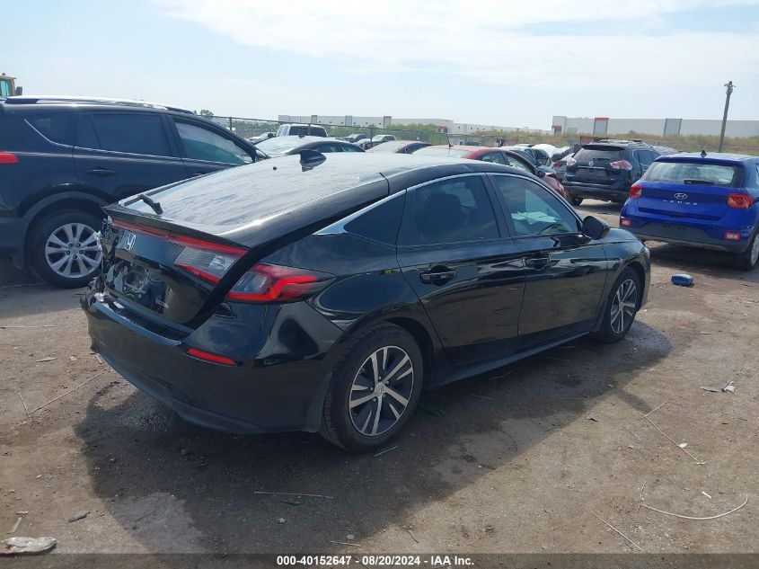 2024 Honda Civic Lx VIN: 19XFL2H57RE014611 Lot: 40152647