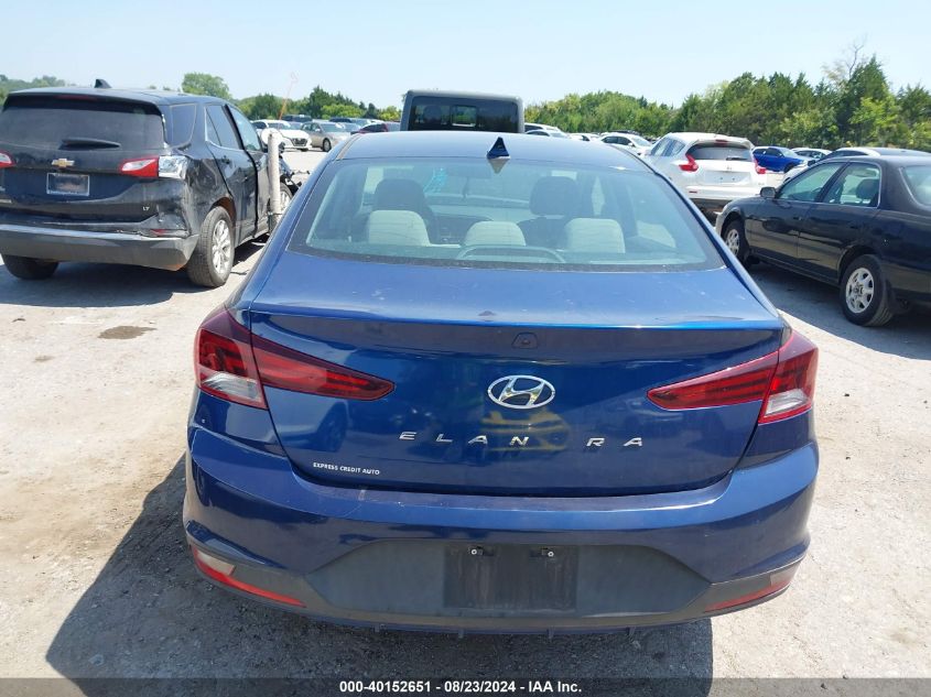 2019 Hyundai Elantra Sel VIN: 5NPD84LF7KH431684 Lot: 40152651