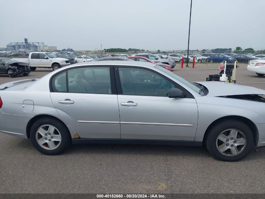 2005 Chevrolet Malibu Ls VIN: 1G1ZT528X5F260062 Lot: 40152660