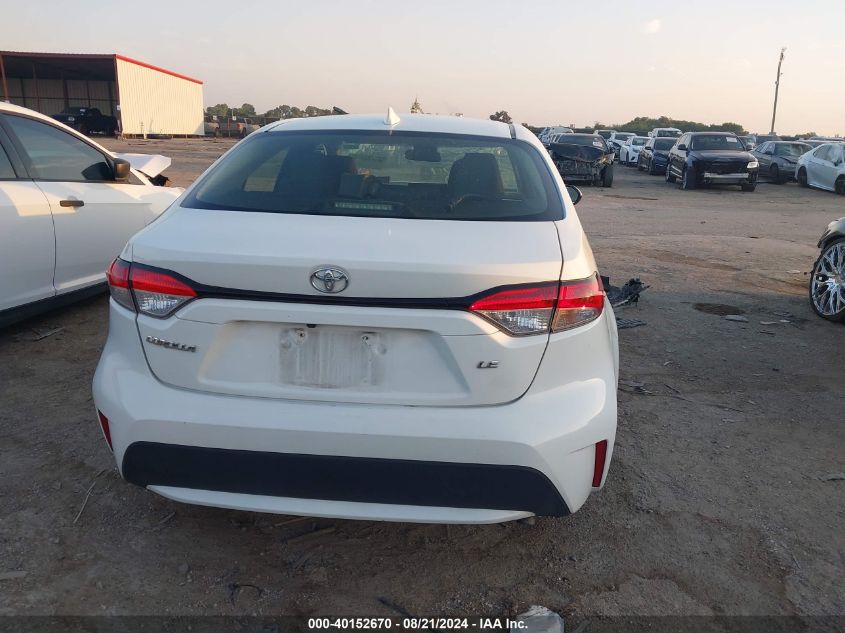 2020 Toyota Corolla Le VIN: JTDEPRAE0LJ030467 Lot: 40152670