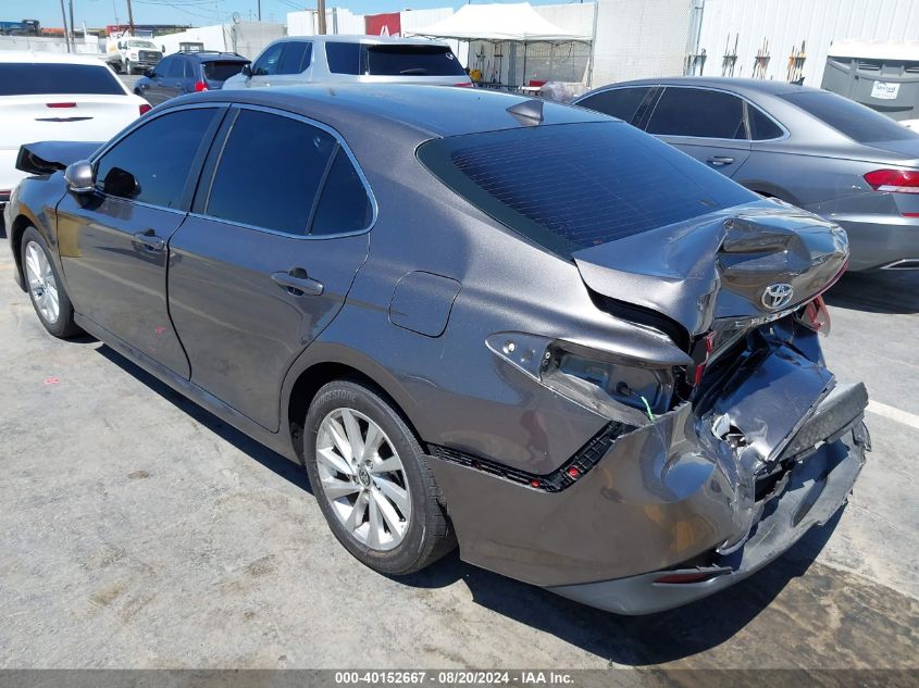 2021 Toyota Camry Le VIN: 4T1R11AK4MU537717 Lot: 40152667