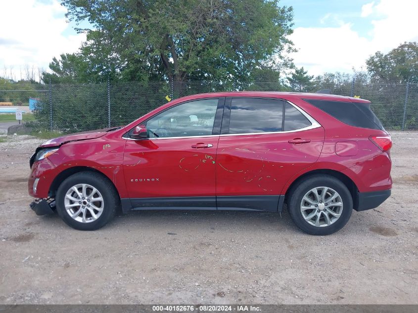 2018 Chevrolet Equinox Lt VIN: 3GNAXSEV6JS600703 Lot: 40152676