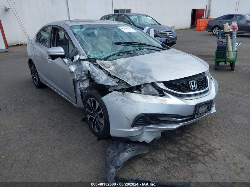 2014 Honda Civic Ex VIN: 19XFB2F82EE217495 Lot: 40152680