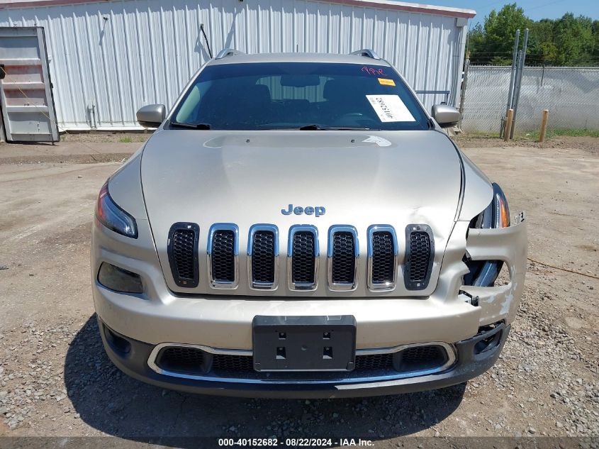 2015 Jeep Cherokee Limited VIN: 1C4PJLDBXFW753341 Lot: 40152682