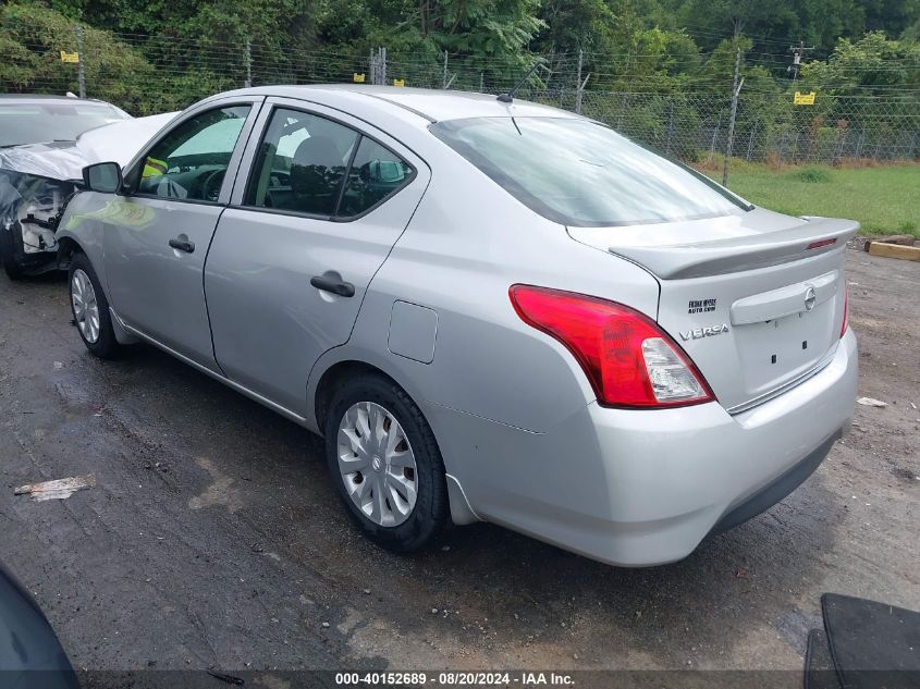 2019 Nissan Versa S/S Plus/Sv VIN: 3N1CN7AP1KL831311 Lot: 40152689