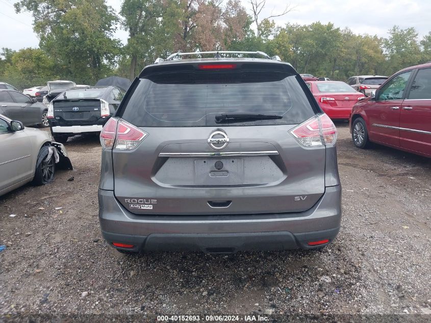 2014 Nissan Rogue Sv VIN: 5N1AT2MT5EC768425 Lot: 40152693