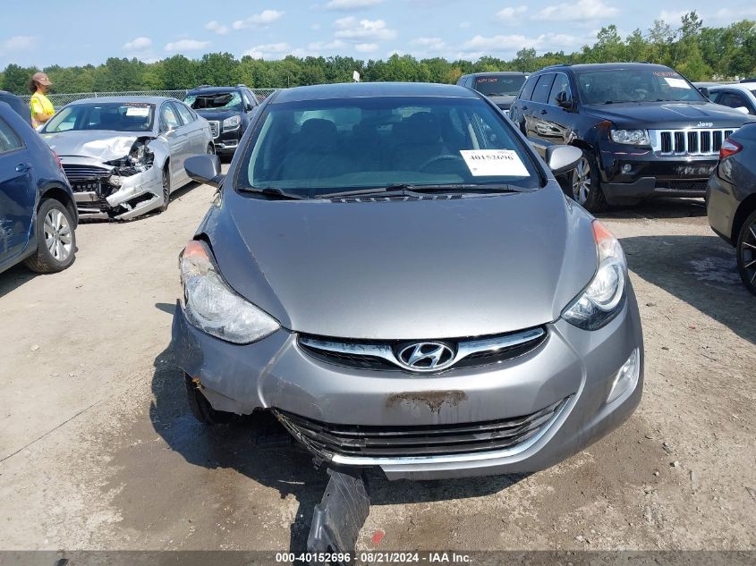 2013 Hyundai Elantra Gls VIN: 5NPDH4AE0DH400502 Lot: 40152696