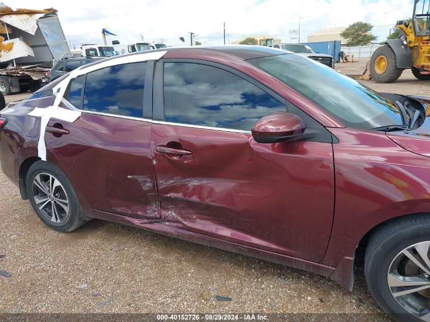 2021 Nissan Sentra Sv Xtronic Cvt VIN: 3N1AB8CV5MY324306 Lot: 40152726