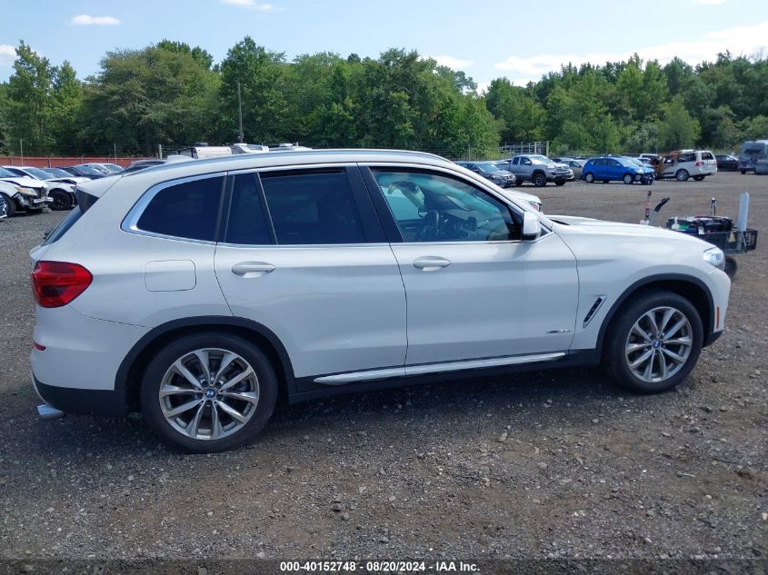 2018 BMW X3 xDrive30I VIN: 5UXTR9C56JLD60597 Lot: 40152748