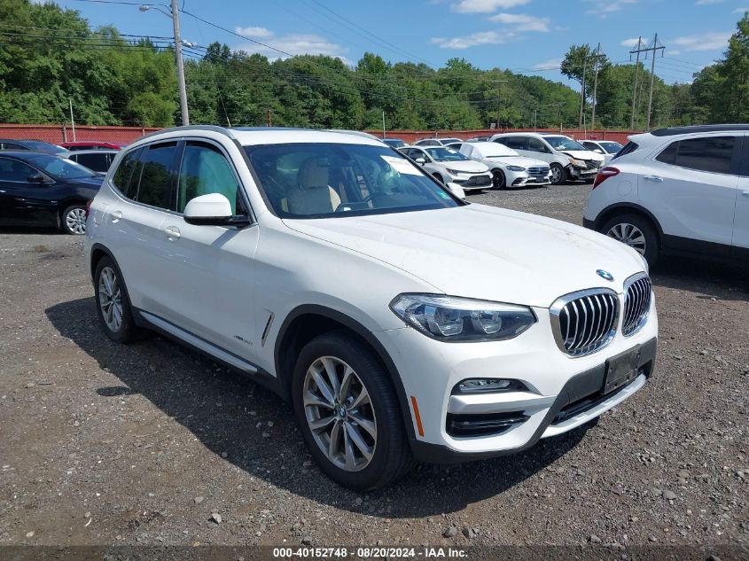 2018 BMW X3 XDRIVE30I - 5UXTR9C56JLD60597