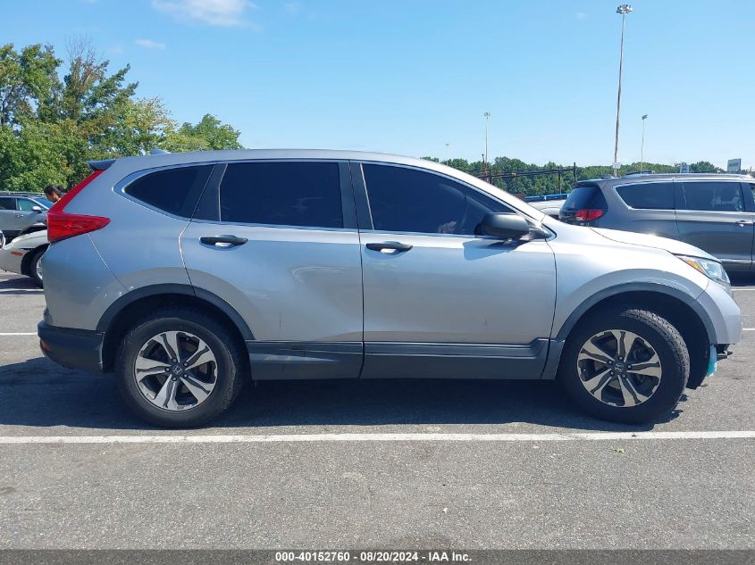 2018 Honda Cr-V Lx VIN: 2HKRW6H38JH232566 Lot: 40152760