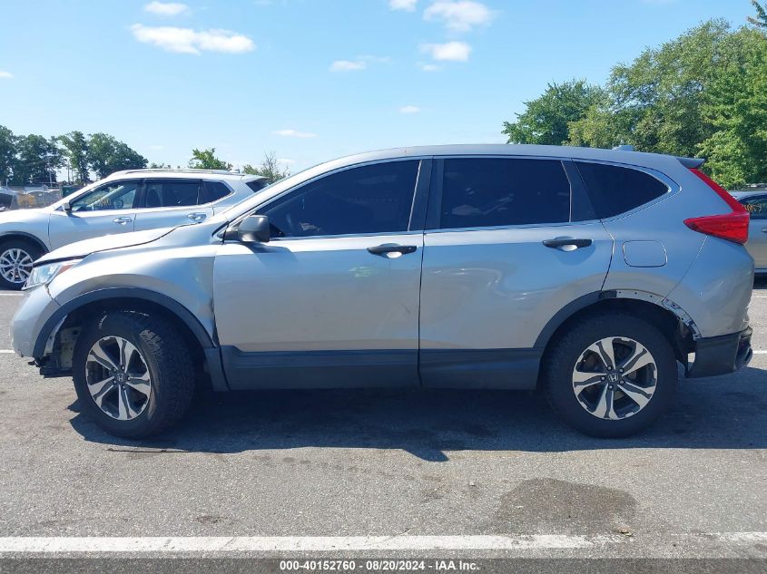 2018 Honda Cr-V Lx VIN: 2HKRW6H38JH232566 Lot: 40152760