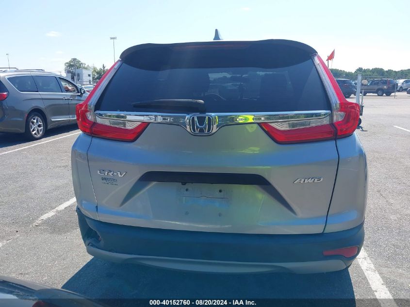 2018 Honda Cr-V Lx VIN: 2HKRW6H38JH232566 Lot: 40152760