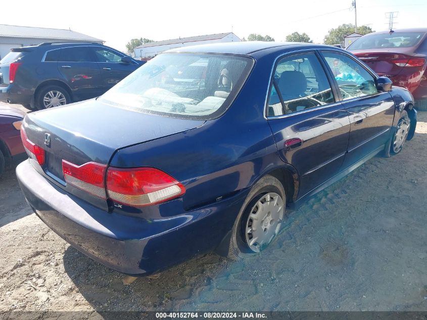 2002 Honda Accord Sdn Lx VIN: 1HGCG56412A051487 Lot: 40152764