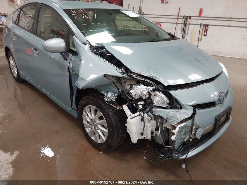 2012 Toyota Prius Plug-In VIN: JTDKN3DP6C3007265 Lot: 40152767