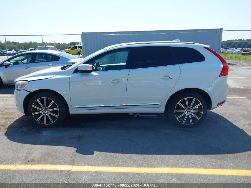 2016 Volvo Xc60 T5 Premier VIN: YV4612RK0G2826429 Lot: 40152775