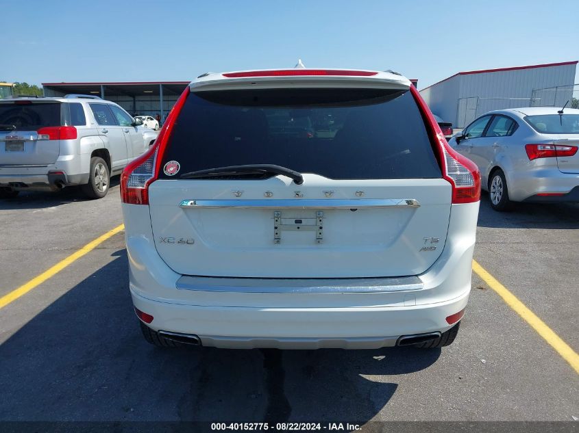 2016 Volvo Xc60 T5 Premier VIN: YV4612RK0G2826429 Lot: 40152775