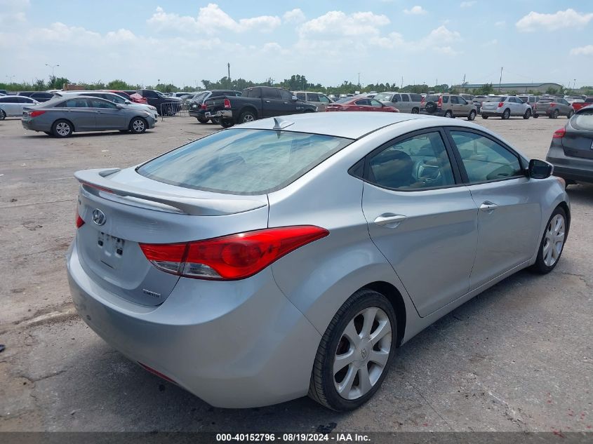 2013 Hyundai Elantra Limited VIN: 5NPDH4AE6DH386086 Lot: 40152796