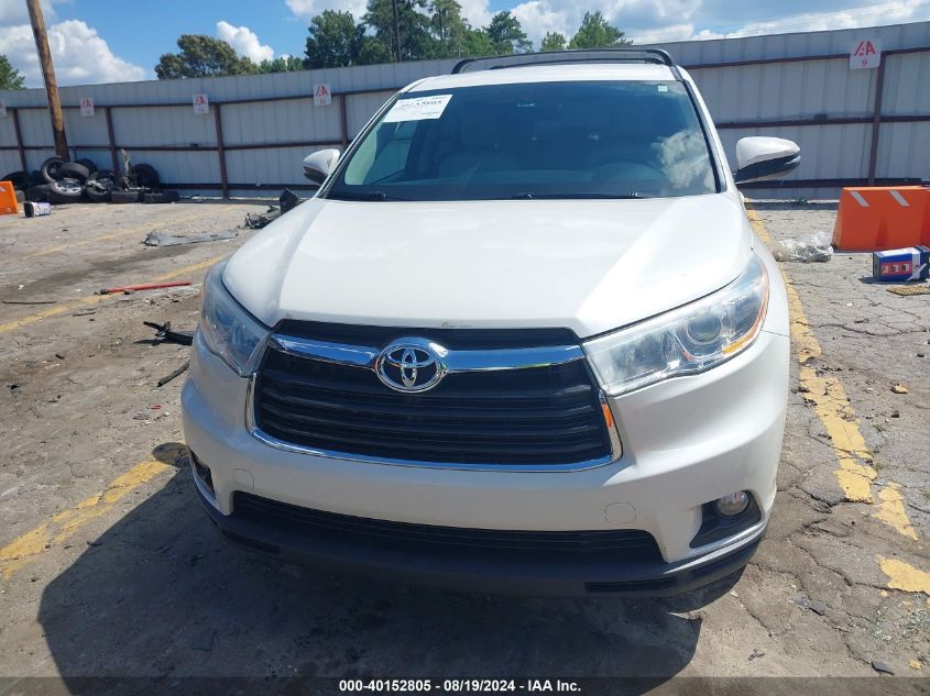 2014 Toyota Highlander Le Plus V6 VIN: 5TDZKRFH0ES030901 Lot: 40152805