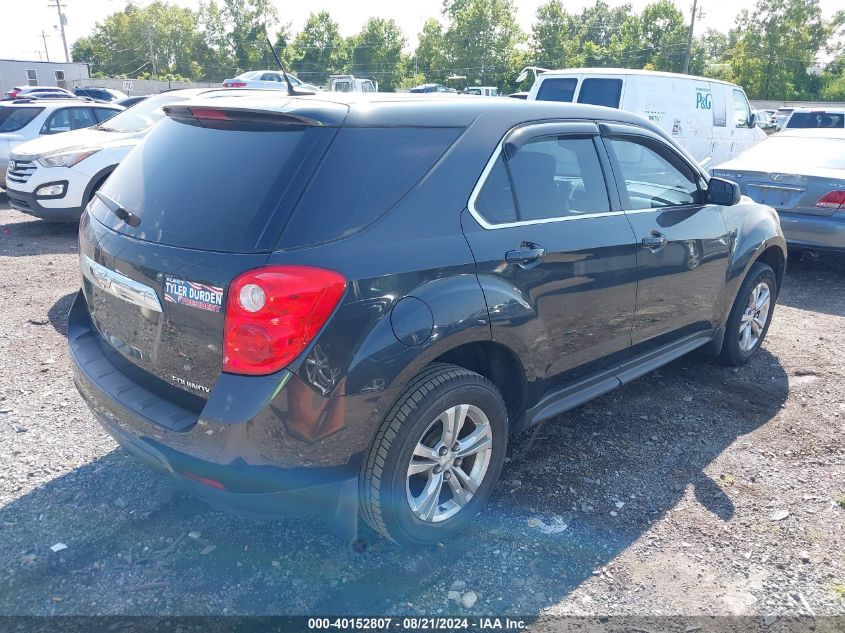 2013 Chevrolet Equinox Ls VIN: 2GNALBEK9D6195912 Lot: 40152807