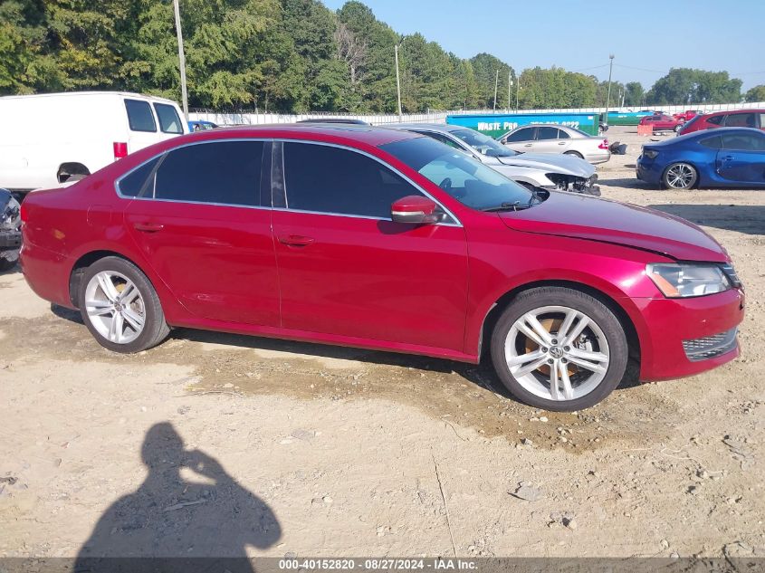 2015 VOLKSWAGEN PASSAT 2.0L TDI SE - 1VWBV7A38FC083600