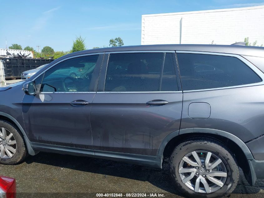 2019 Honda Pilot Ex VIN: 5FNYF5H31KB035664 Lot: 40152848