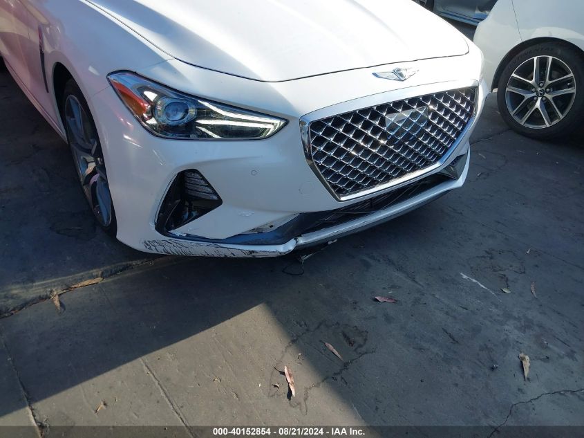 2020 Genesis G70 3.3T Rwd VIN: KMTG74LEXLU059726 Lot: 40152854