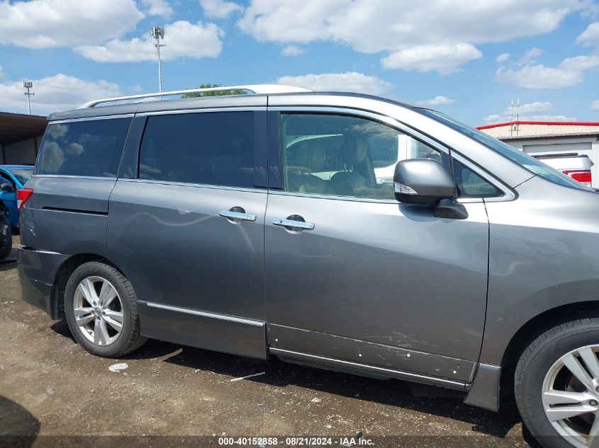 2014 Nissan Quest Sl VIN: JN8AE2KP6E9107413 Lot: 40152858