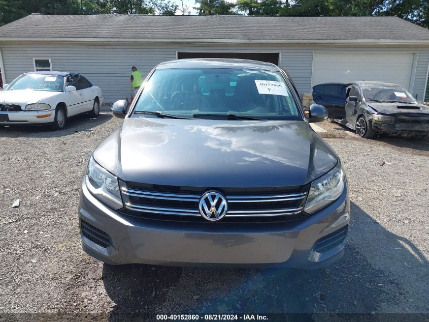 2013 Volkswagen Tiguan S VIN: WVGAV7AX2DW021568 Lot: 40152860