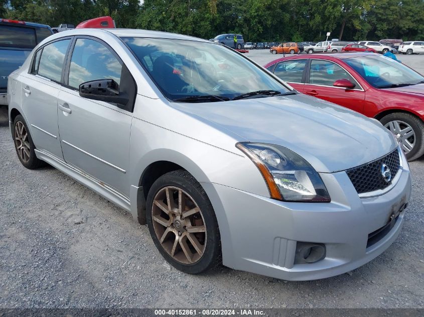 2008 Nissan Sentra Se-R VIN: 3N1BB61EX8L694973 Lot: 40152861