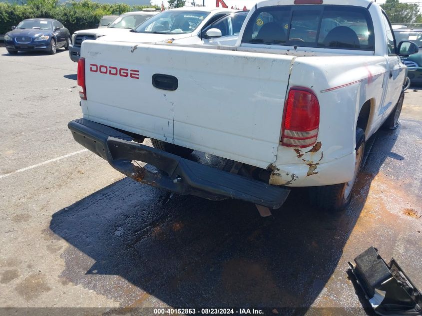 1998 Dodge Dakota Slt/Sport VIN: 1B7FL26X4WS614791 Lot: 40152863