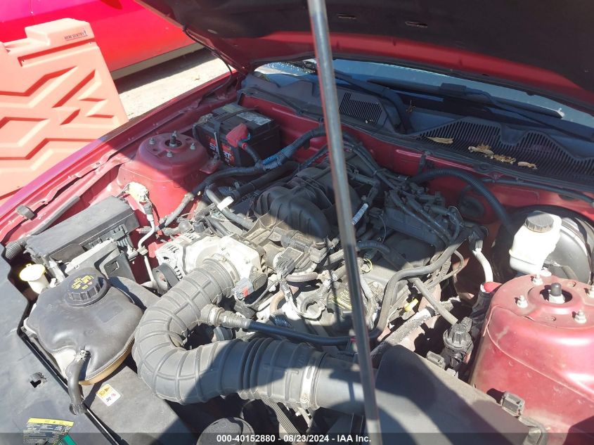 2010 Ford Mustang V6/V6 Premium VIN: 1ZVBP8EN0A5177771 Lot: 40152880