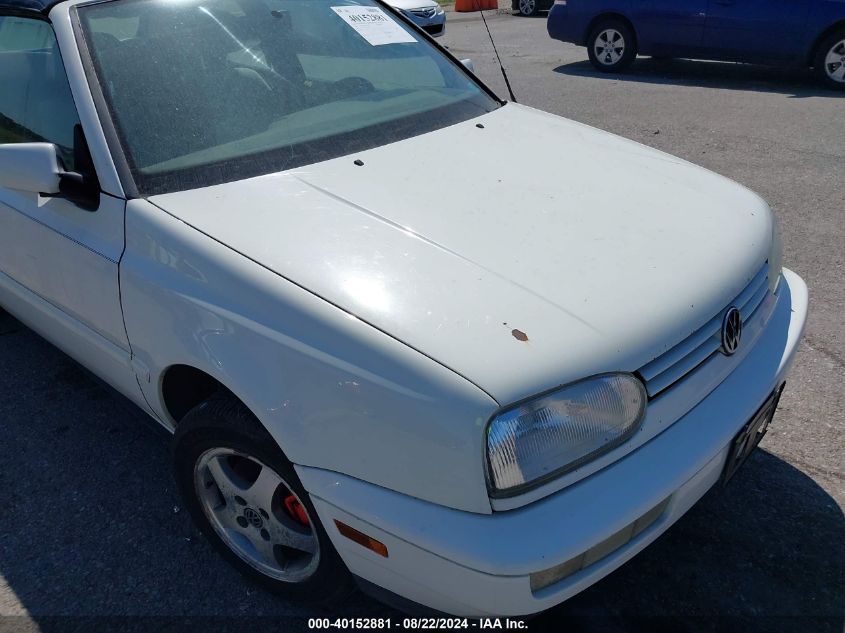 1999 Volkswagen Cabrio VIN: 3VWAB81EXXM805371 Lot: 40152881