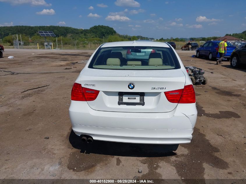 2011 BMW 328I xDrive VIN: WBAPK5C51BF122568 Lot: 40152900