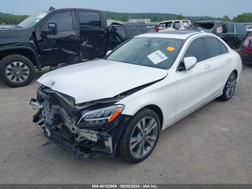 VIN 55SWF8EB9KU286533 2019 MERCEDES-BENZ C 300 4MATIC