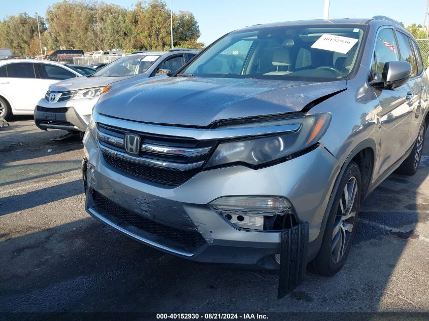 2018 Honda Pilot Touring VIN: 5FNYF5H95JB018109 Lot: 40152930