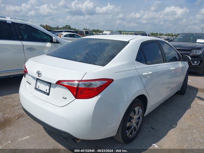 2014 TOYOTA COROLLA LE - 2T1BURHE6EC153285
