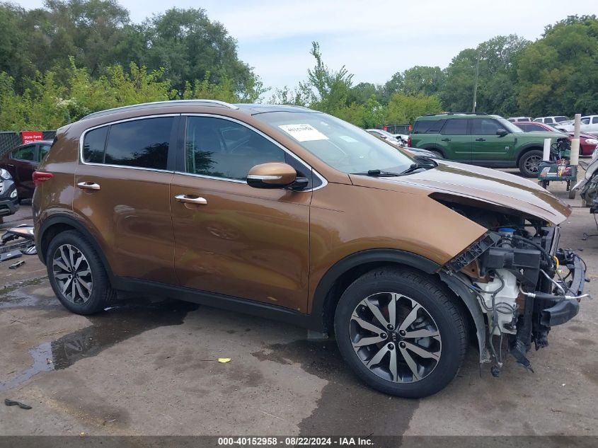 KNDPN3AC7H7237100 2017 Kia Sportage Ex