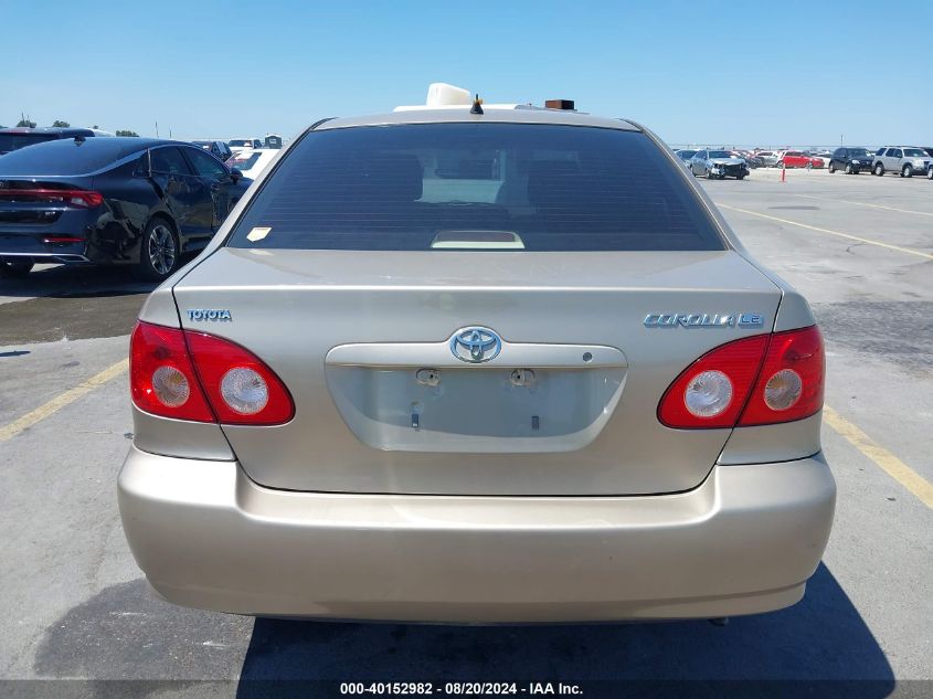 2006 Toyota Corolla Le VIN: 1NXBR32E66Z648786 Lot: 40152982