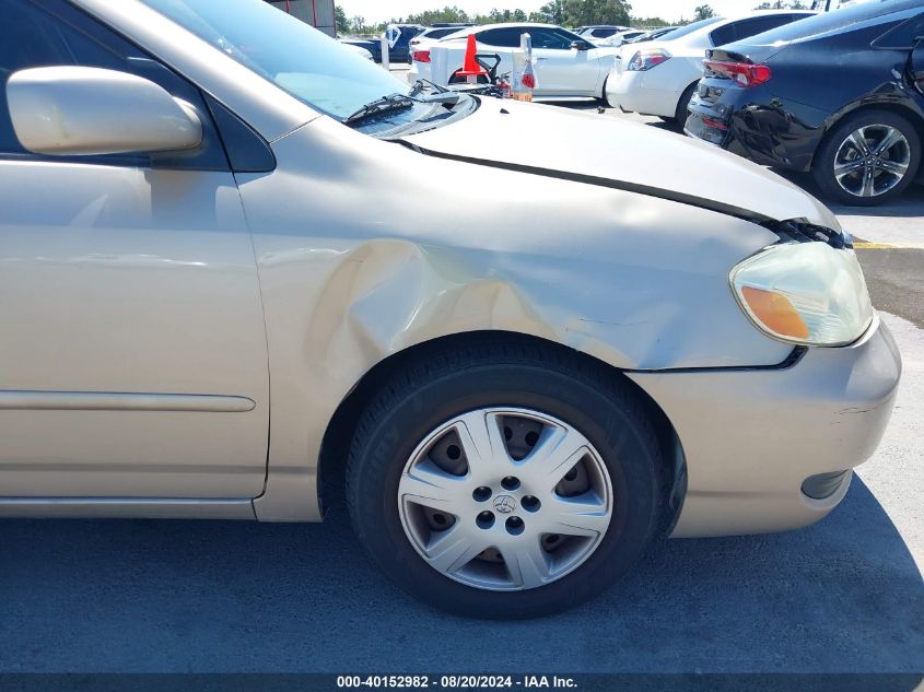 2006 Toyota Corolla Le VIN: 1NXBR32E66Z648786 Lot: 40152982