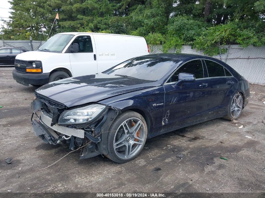 2012 Mercedes-Benz Cls 63 Amg VIN: WDDLJ7EB2CA056734 Lot: 40153018