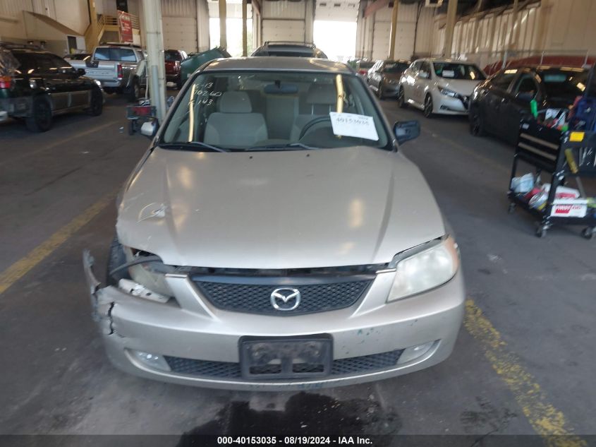 2003 Mazda Protege Dx/Es/Lx VIN: JM1BJ225X31200196 Lot: 40153035