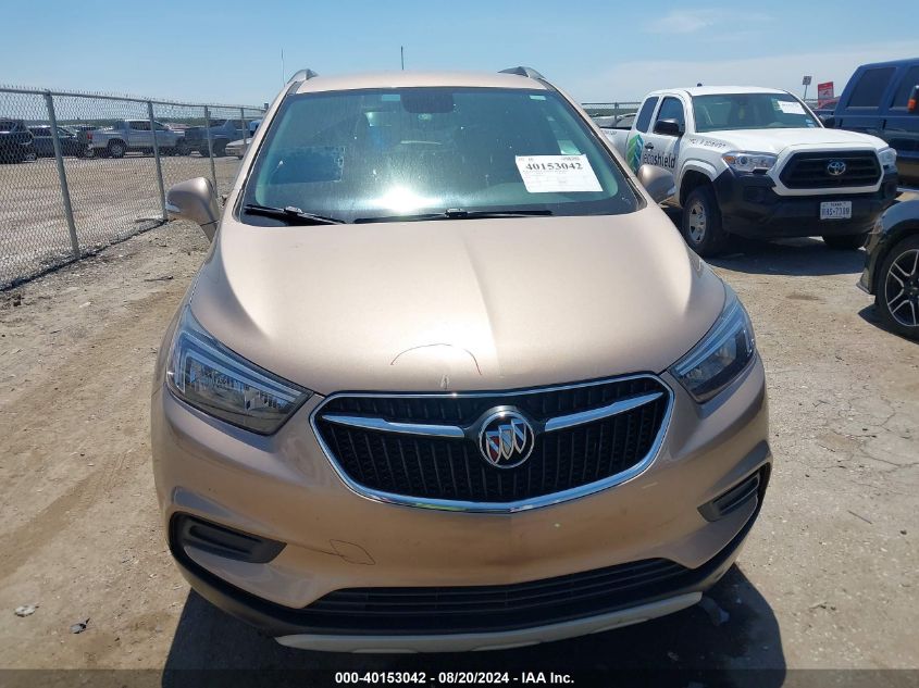 2019 Buick Encore Preferred VIN: KL4CJASB4KB837933 Lot: 40153042