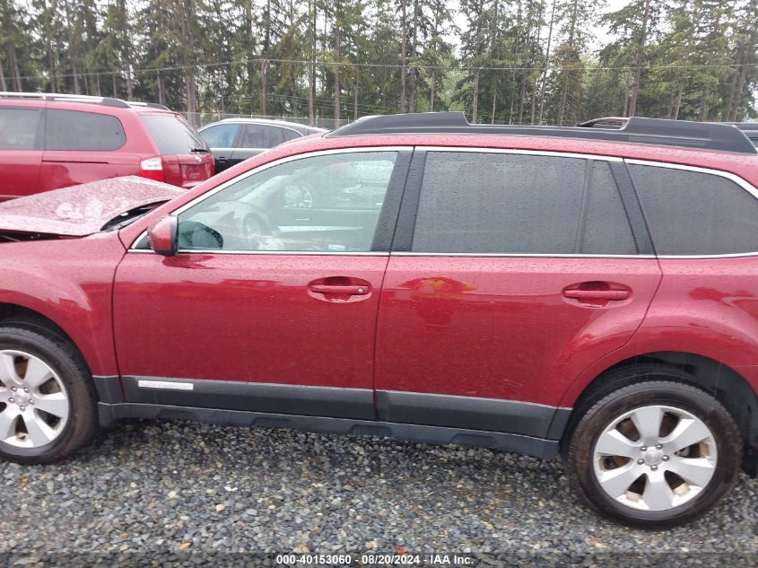 2012 Subaru Outback 2.5I Premium VIN: 4S4BRBGC2C3204467 Lot: 40153060