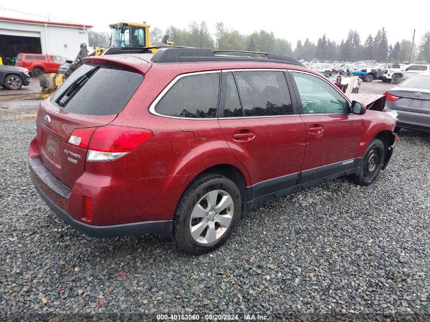 2012 Subaru Outback 2.5I Premium VIN: 4S4BRBGC2C3204467 Lot: 40153060