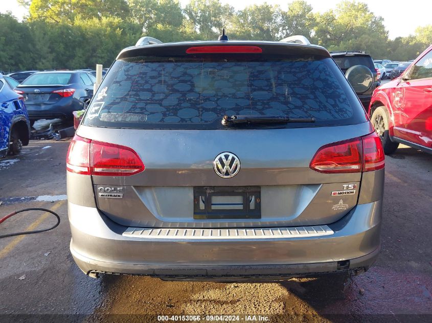 2017 Volkswagen Golf Alltrack Tsi S/Tsi Se/Tsi Sel VIN: 3VWH17AU7HM544270 Lot: 40153066