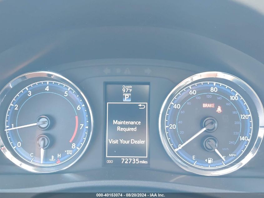 2017 TOYOTA COROLLA L - 2T1BURHE3HC815635