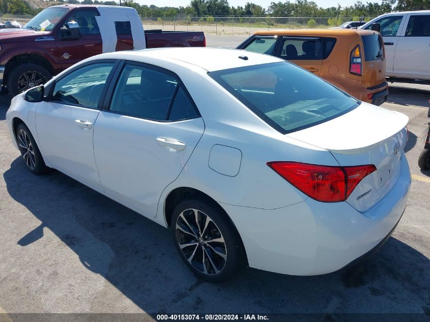 2017 Toyota Corolla L/Le/Xle/Se/Xse VIN: 2T1BURHE3HC815635 Lot: 40153074